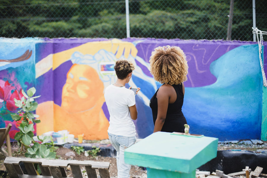 Paint Jamaica Art Project HELP Jamaica! e.V.