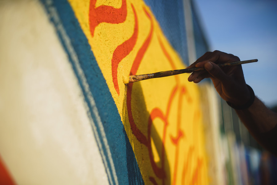 Paint Jamaica Art Project HELP Jamaica! e.V.